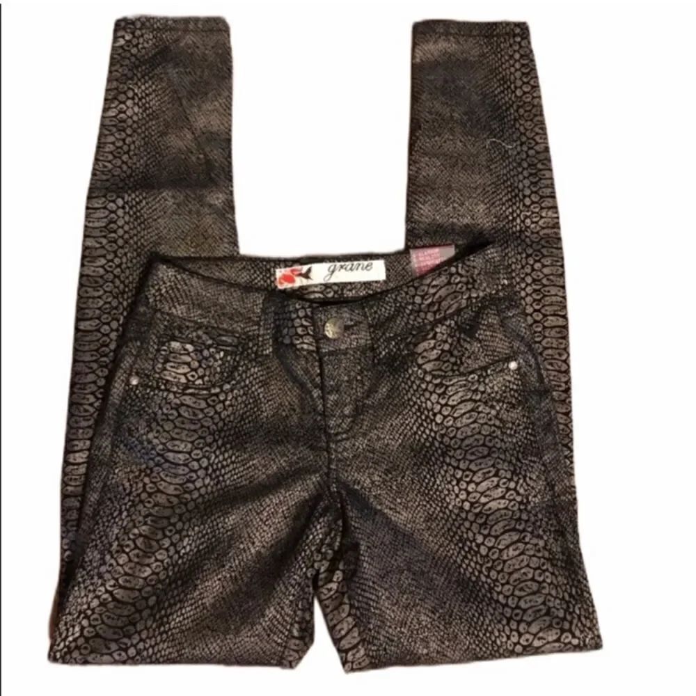Grane Black & Grey Pants Size 3 Juniors NWT